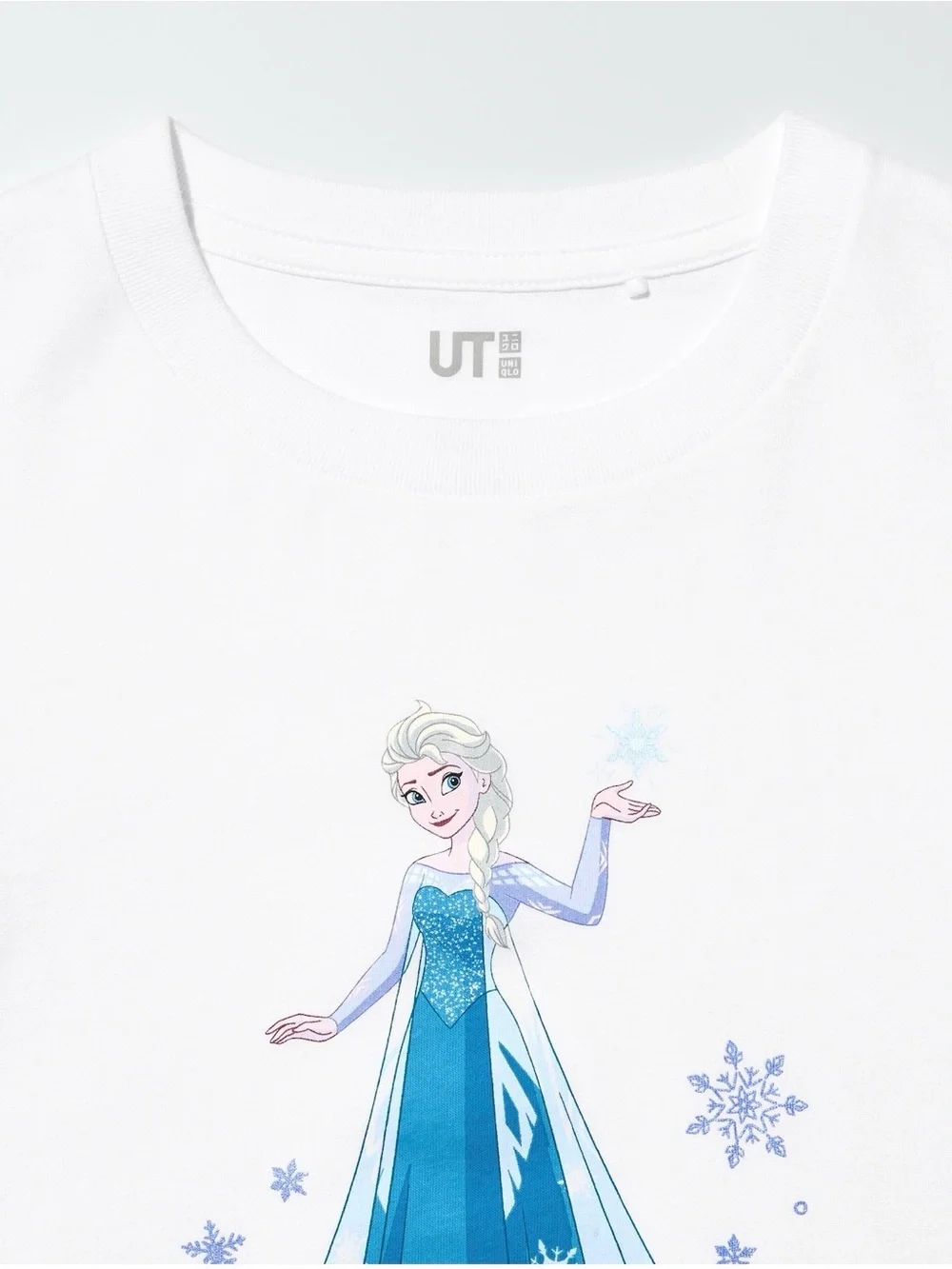 Brand new Uniqlo girl MAGIC FOR ALL ICONS UT Graphic T-Shirt | Elsa size 3-4T/11
